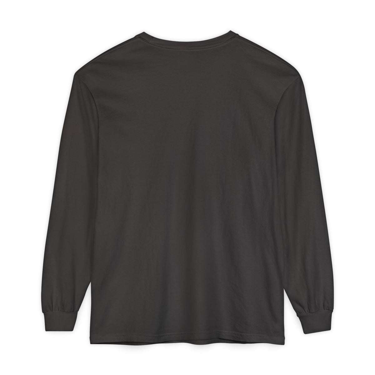 Christian Fall Cross Long Sleeve Tee Autumn Pumpkins and Leaves