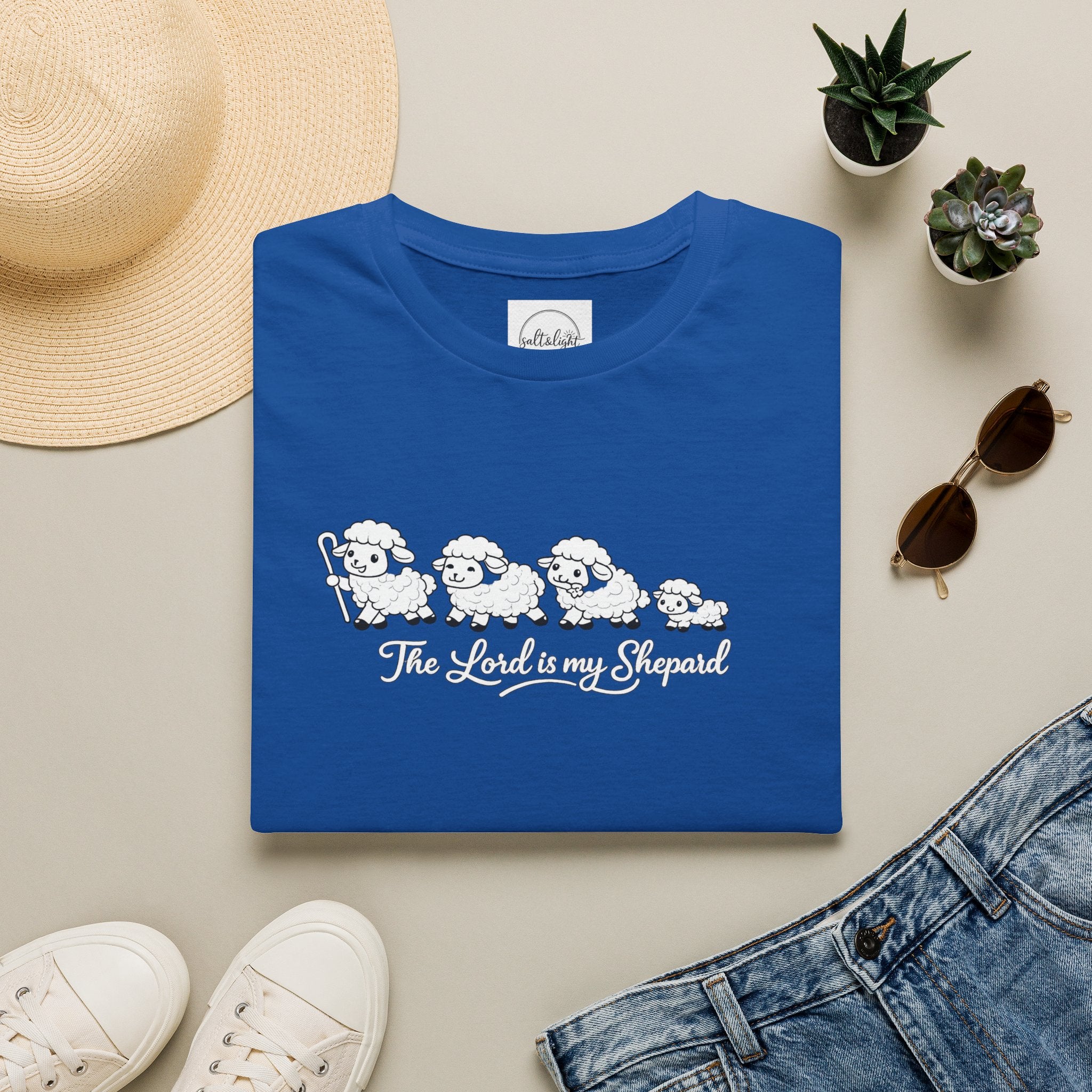 The Lord Is My Shepherd – Psalm 23 Christian Sheep Shirt, Faith Based