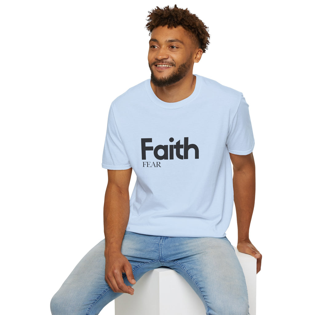 Faith Over Fear T-Shirt — Inspirational Christian Graphic Tee