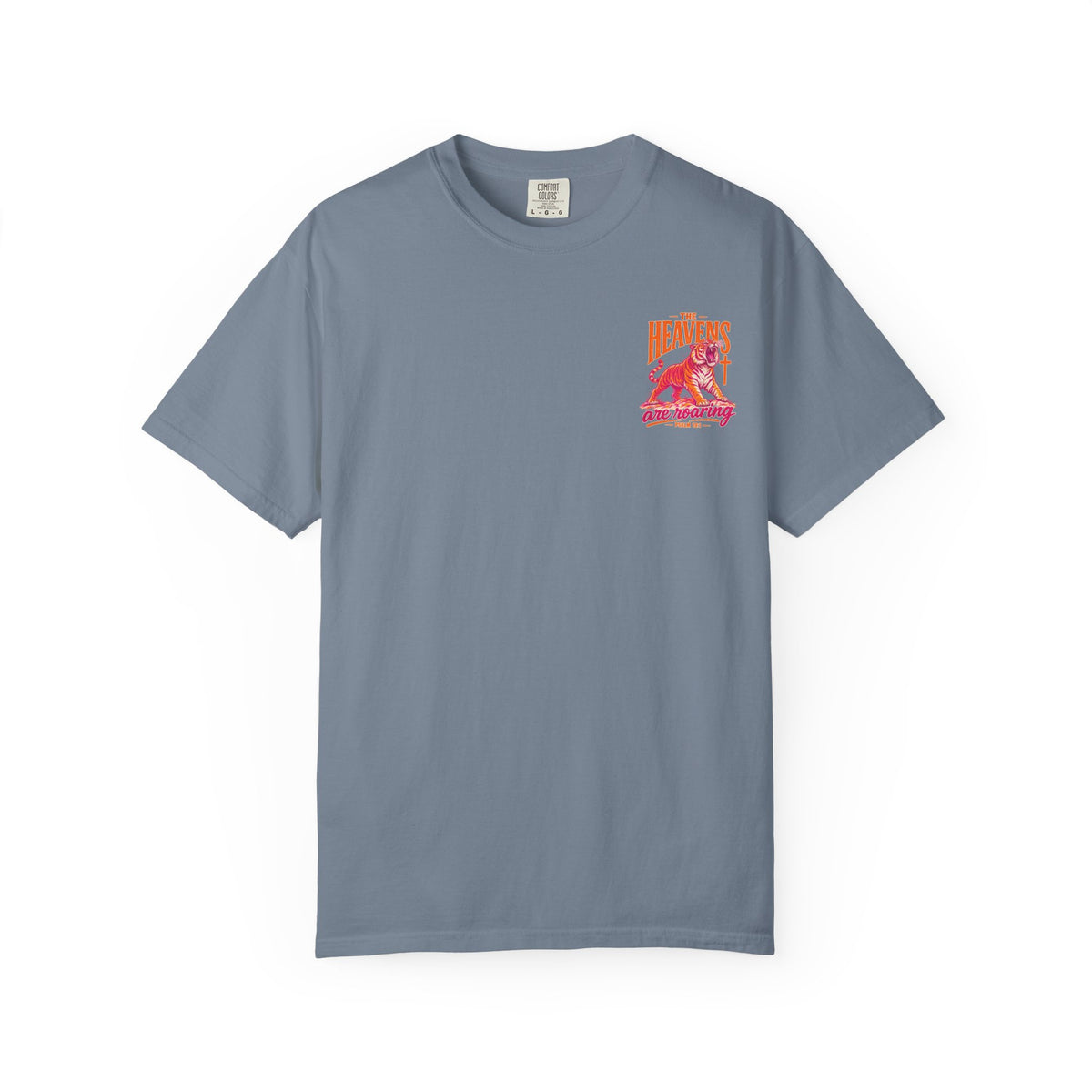 T-Shirt — “The Heavens Are Roaring” Tiger Psalm 19:1 Graphic Tee