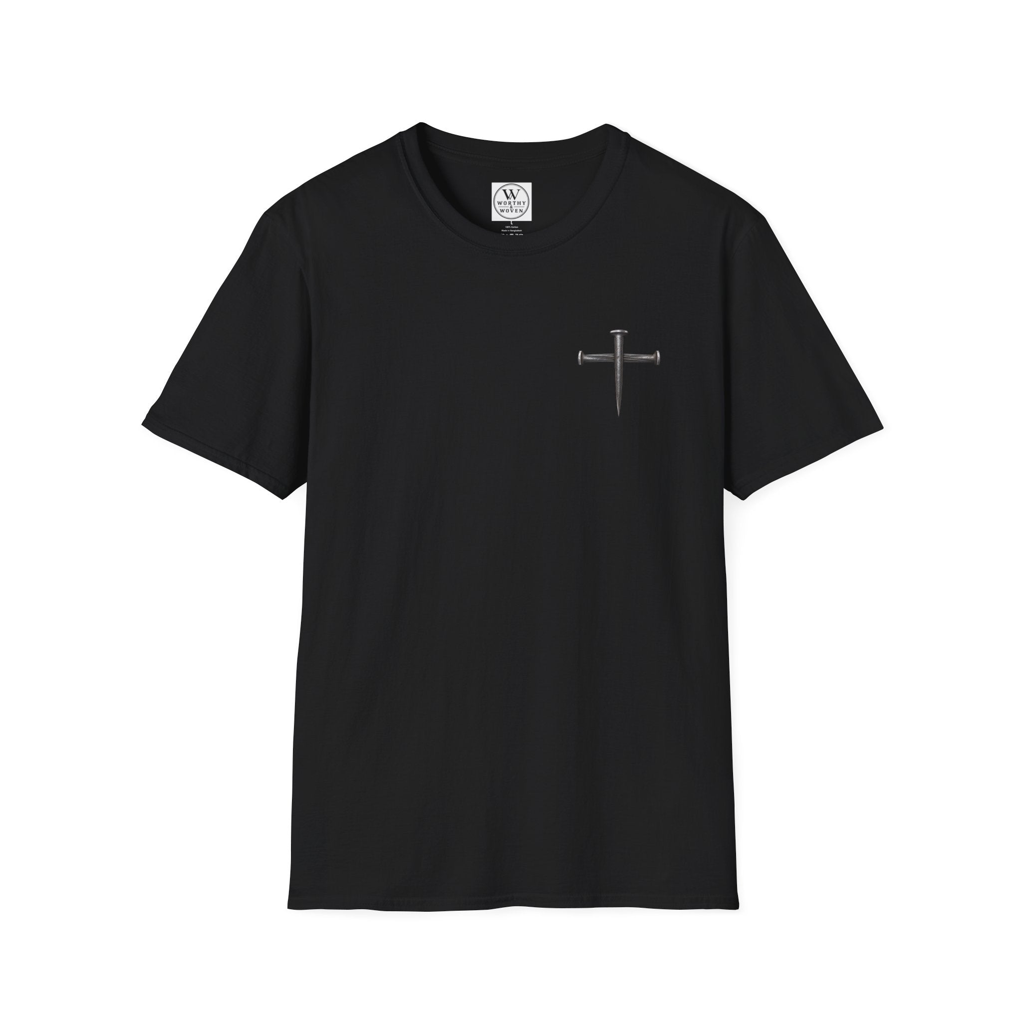 Minimal Cross Nails T-Shirt — Iron Sharpens Iron