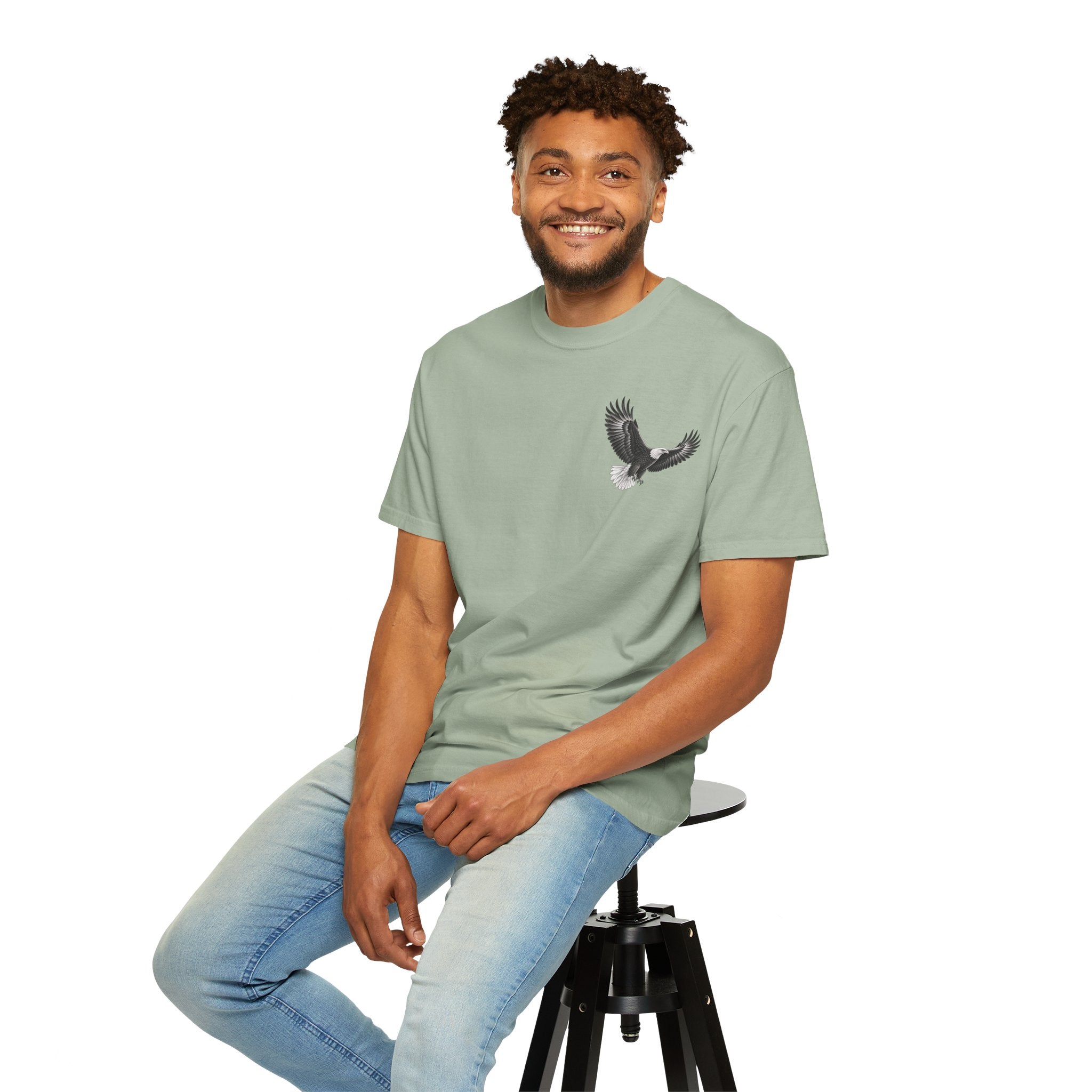 Hope in the Lord Eagle T-Shirt — 'Find New Strength' Christian Graphic Tee