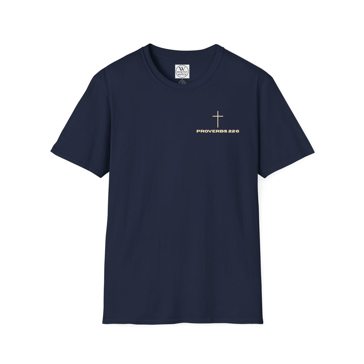 Proverbs 22:6 Fatherhood is Kingdom Work Men’s T-shirt