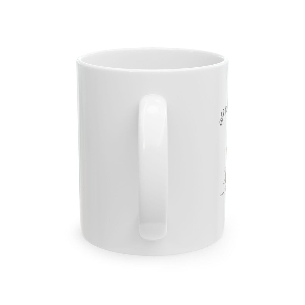 Funny Office Coffee Mug – “Coffee: Because Adulting Is Hard” Ceramic Mug (11oz & 15oz)