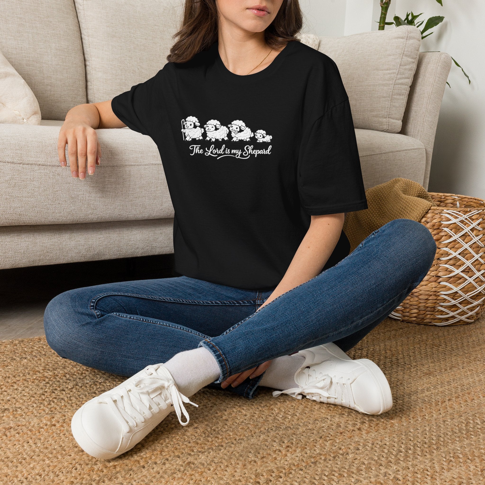 The Lord Is My Shepherd – Psalm 23 Christian Sheep Shirt, Faith Based