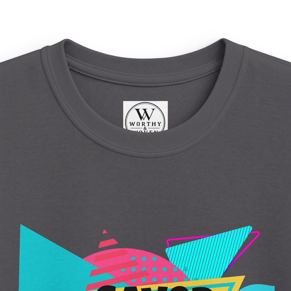 Kids Tee — Retro 'Saved by the Lord' Christian Graphic Shirt
