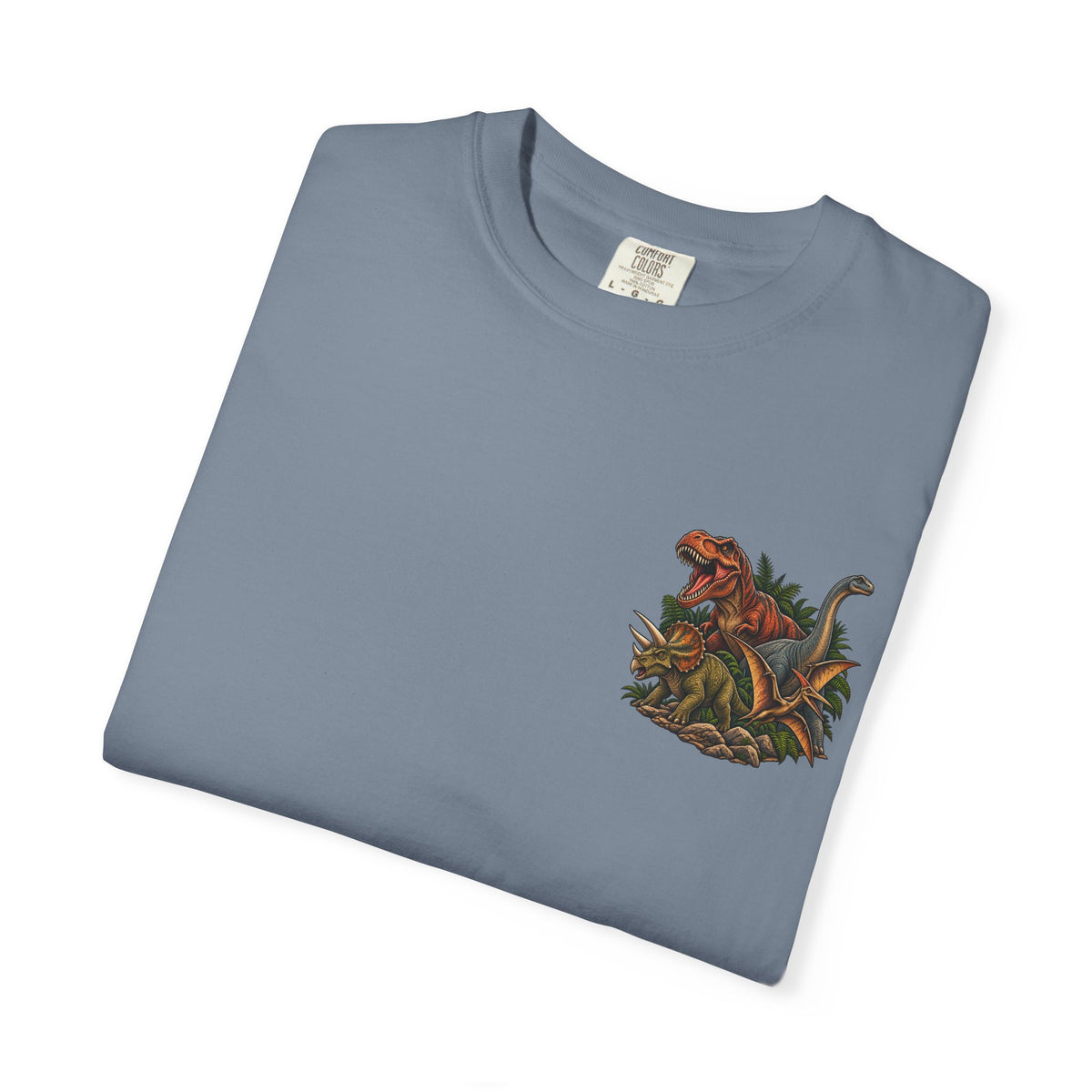 Dinosaur Graphic TShirt Dinosaurs Didn’t Pray Vintage Retro Tee
