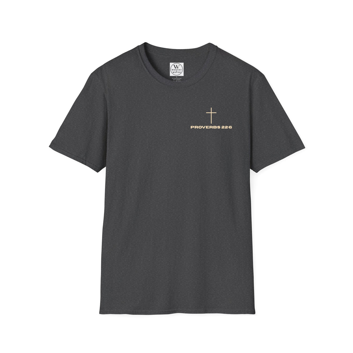 Proverbs 22:6 Fatherhood is Kingdom Work Men’s T-shirt