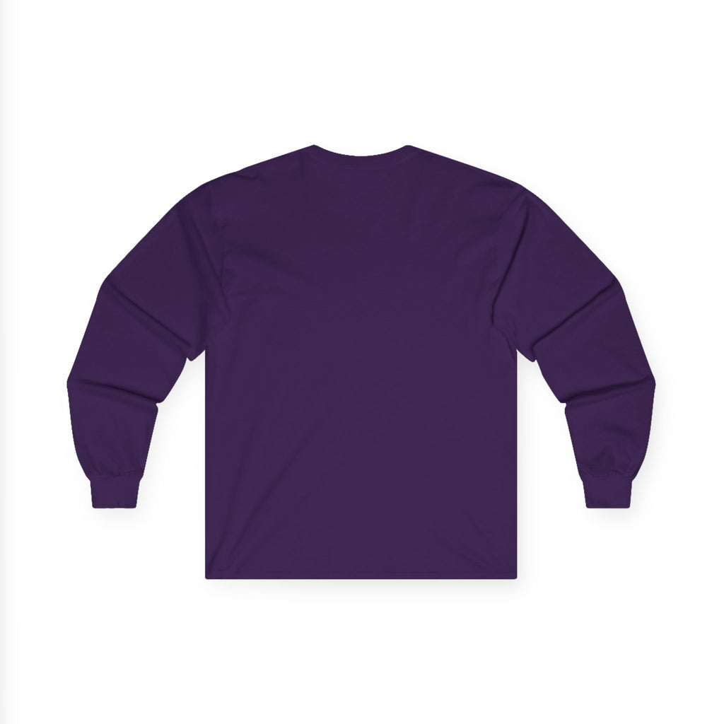 Long Sleeve Tee — "Faith Can Move Mountains" Mountain Graphic