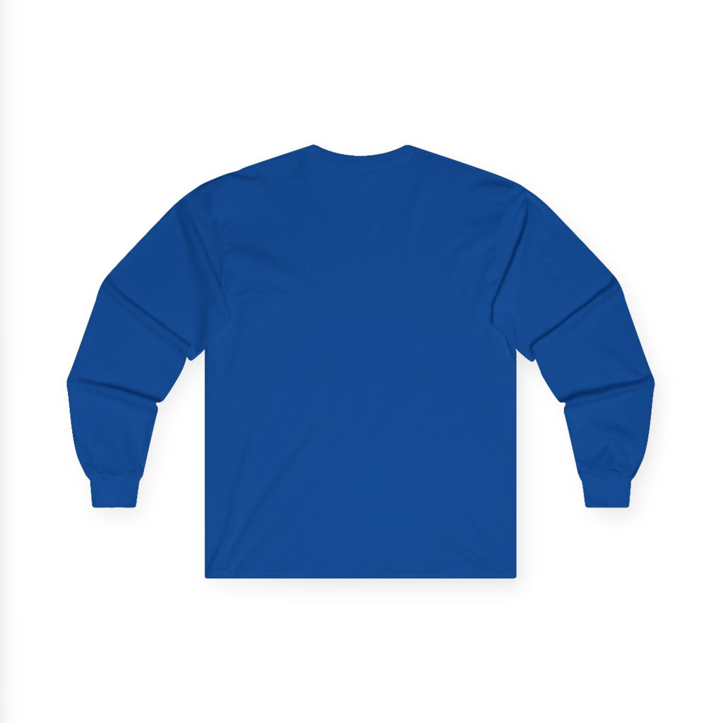 Long Sleeve Tee — "Faith Can Move Mountains" Mountain Graphic