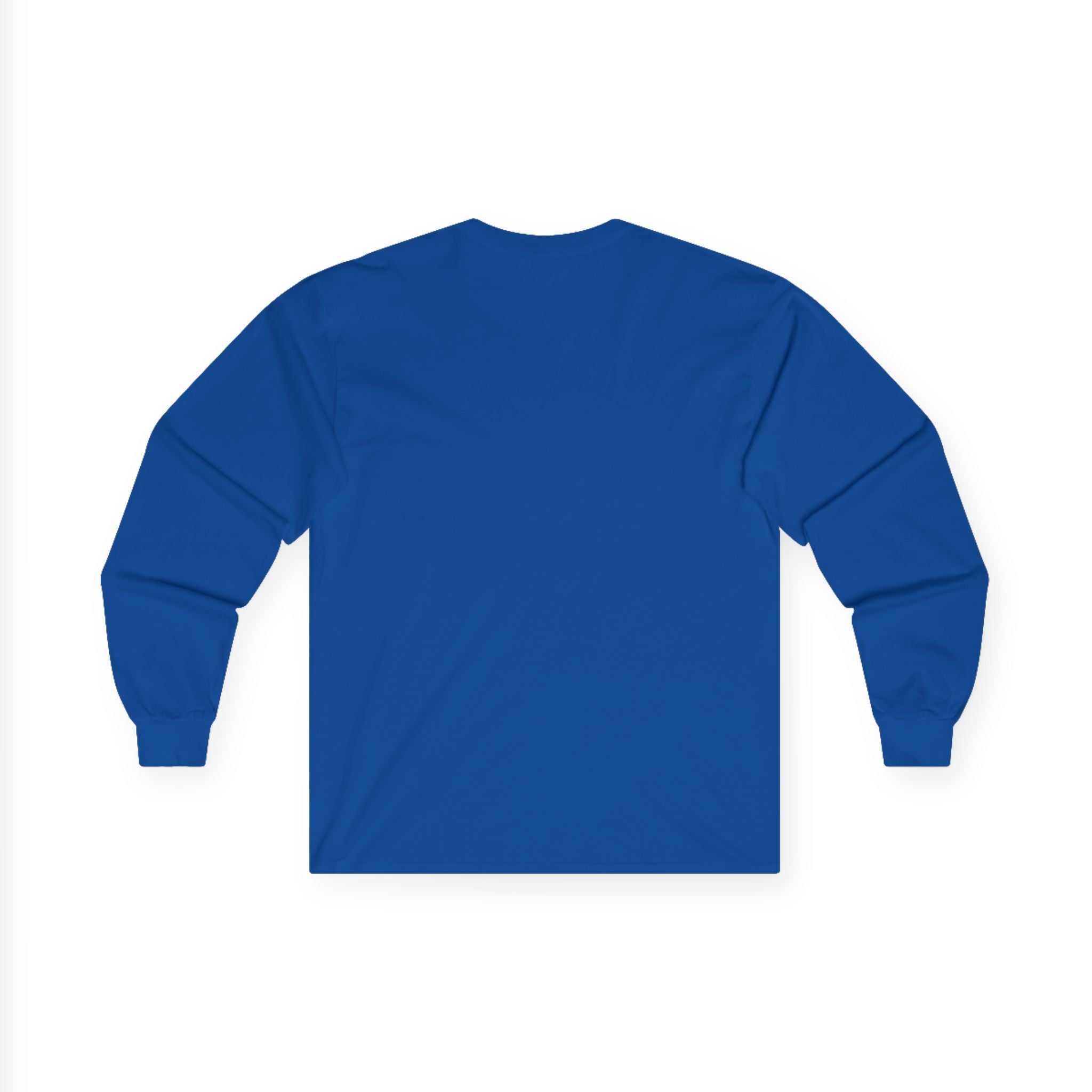 Long Sleeve Tee — "Faith Can Move Mountains" Mountain Graphic