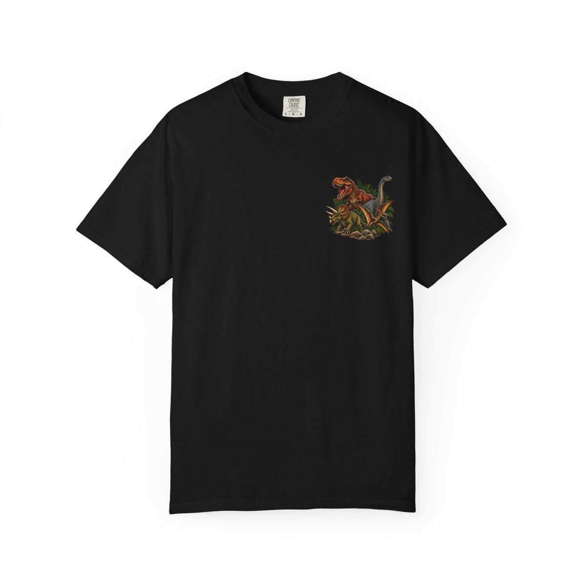 Dinosaur Graphic TShirt Dinosaurs Didn’t Pray Vintage Retro Tee