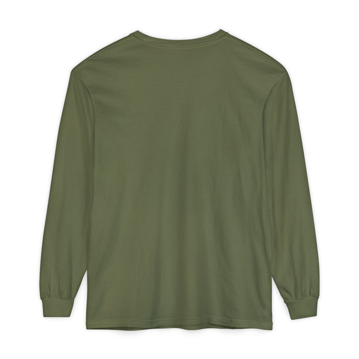 Christian Fall Cross Long Sleeve Tee Autumn Pumpkins and Leaves