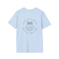 Palm Wave Minimalist T-Shirt — Christian