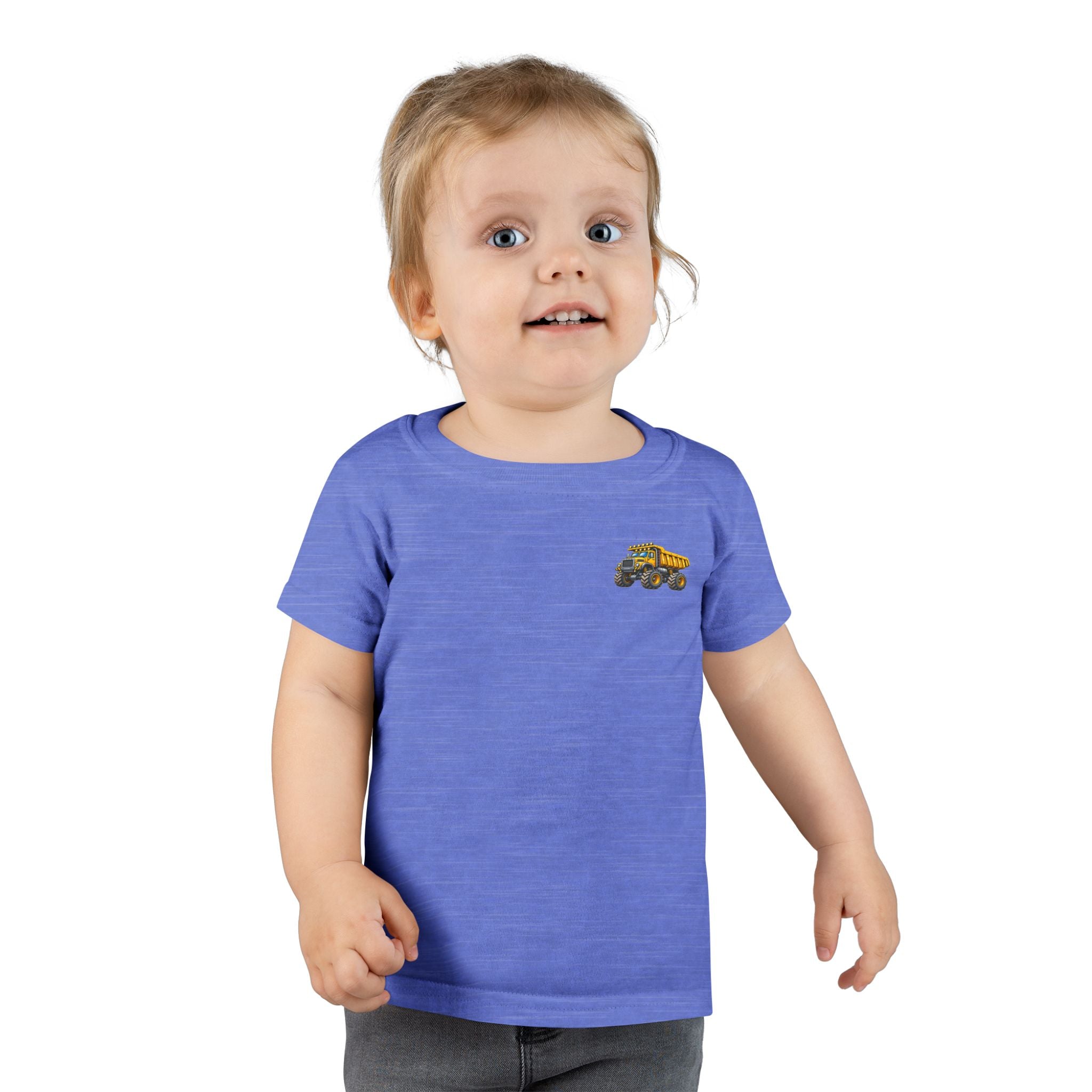 Toddler T-Shirt - "My God Is So Big" Dump Truck Design | Cute Religious Kids Tee