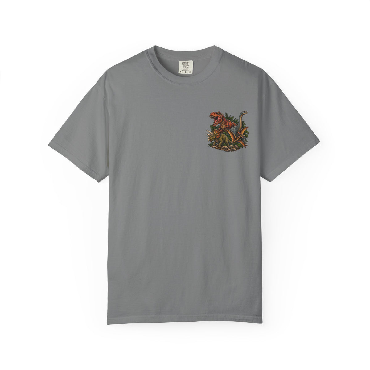 Dinosaur Graphic TShirt Dinosaurs Didn’t Pray Vintage Retro Tee