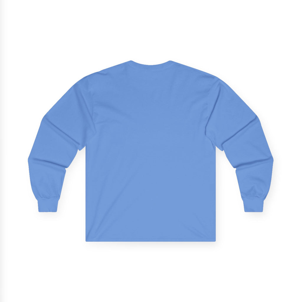 Long Sleeve Tee — "Faith Can Move Mountains" Mountain Graphic