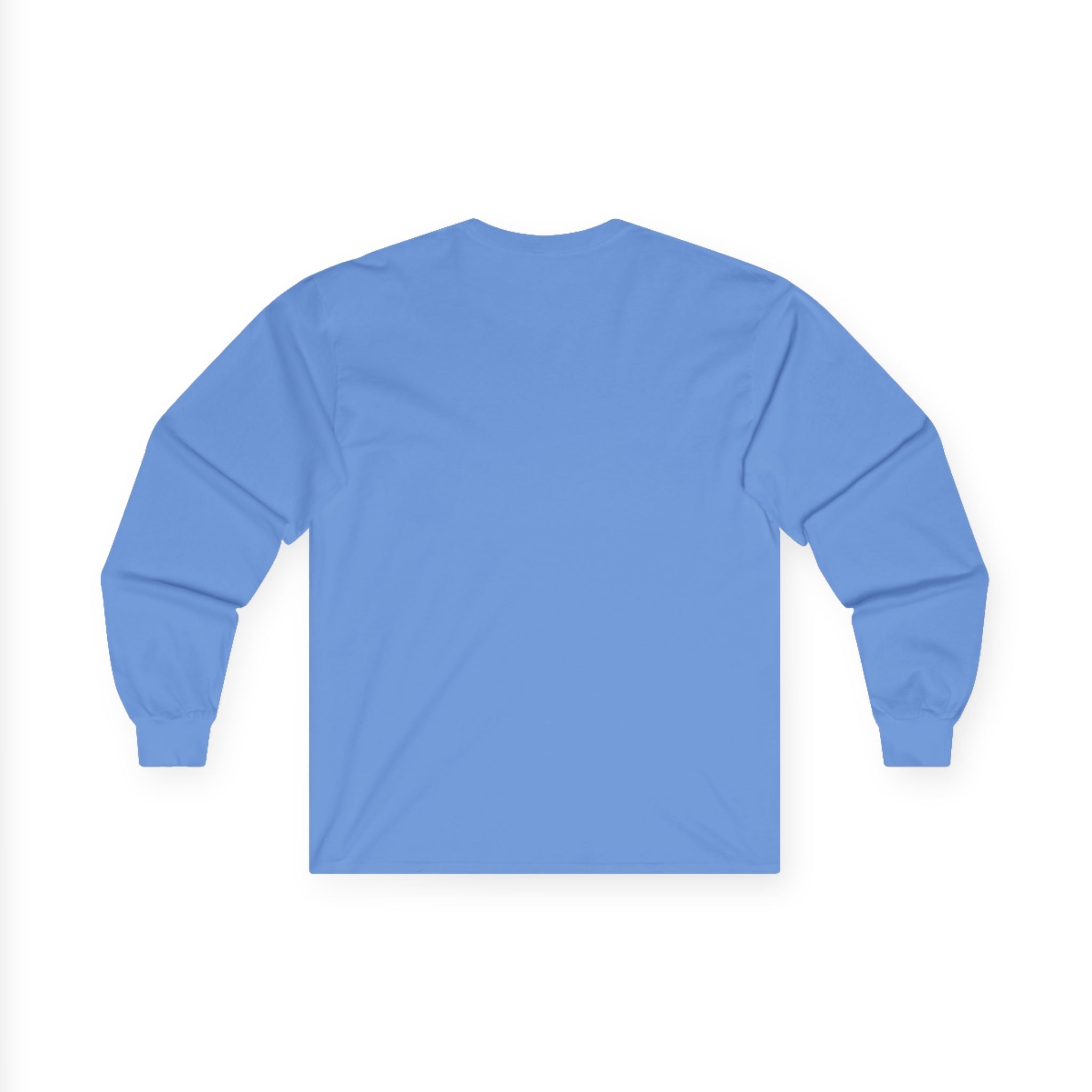 Long Sleeve Tee — "Faith Can Move Mountains" Mountain Graphic