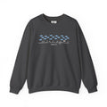 Crewneck Sweatshirt - 'Called to be Different' Blue Fish Design | Christian Faith Sweatshirt, Inspirational Gift