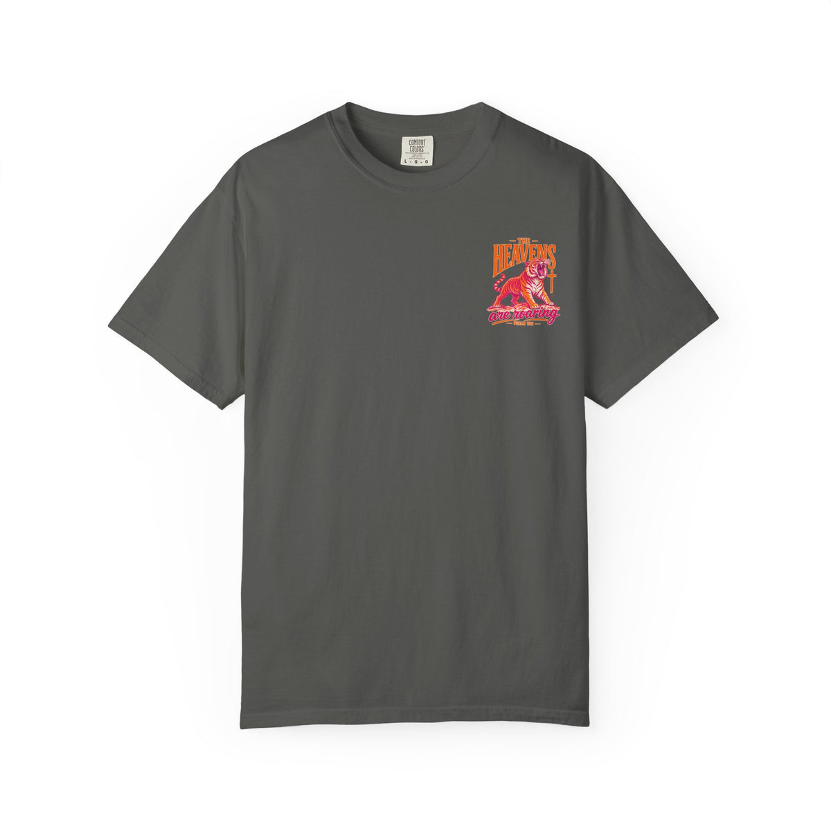T-Shirt — “The Heavens Are Roaring” Tiger Psalm 19:1 Graphic Tee