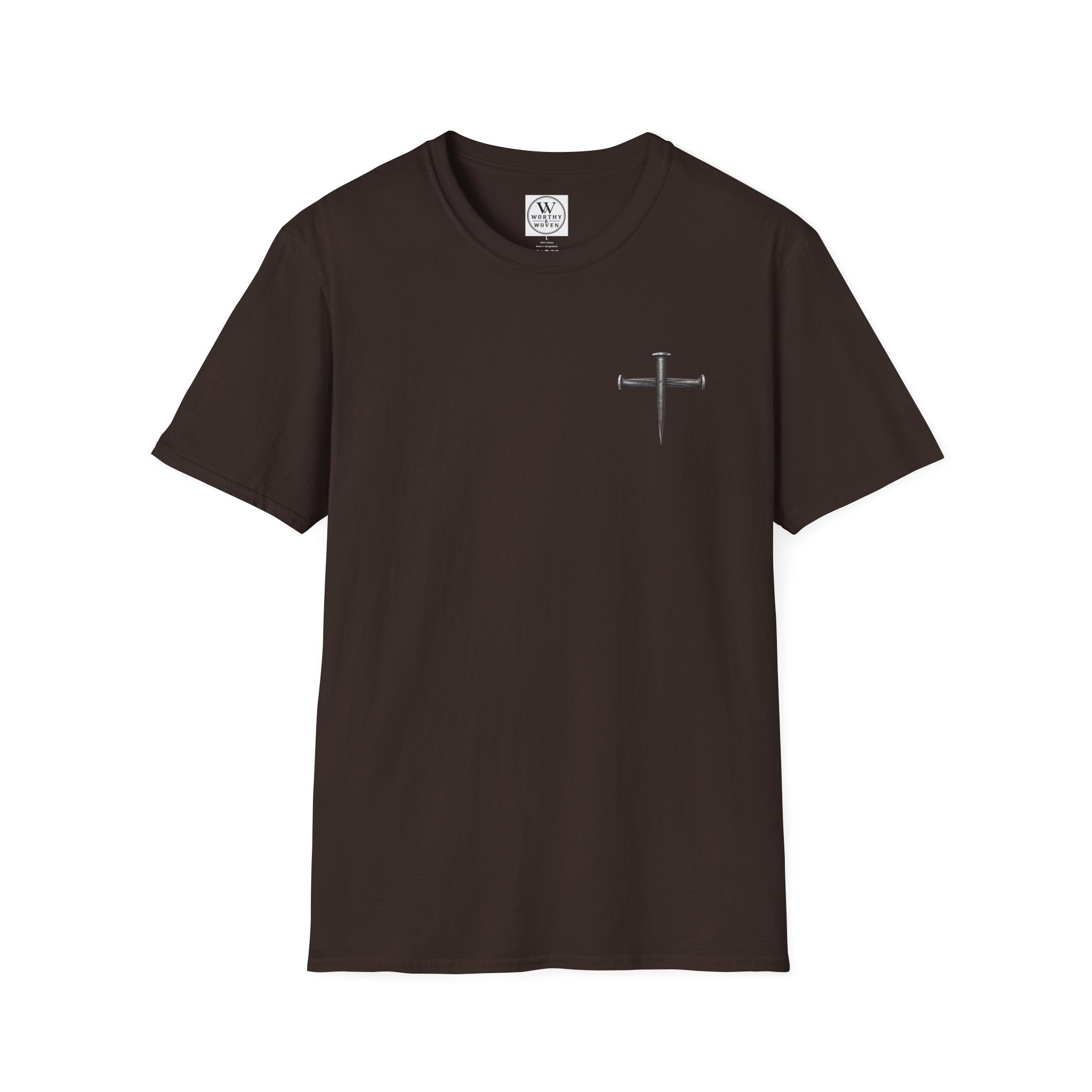 Minimal Cross Nails T-Shirt — Iron Sharpens Iron