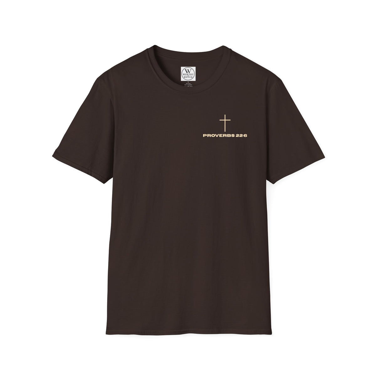 Proverbs 22:6 Fatherhood is Kingdom Work Men’s T-shirt