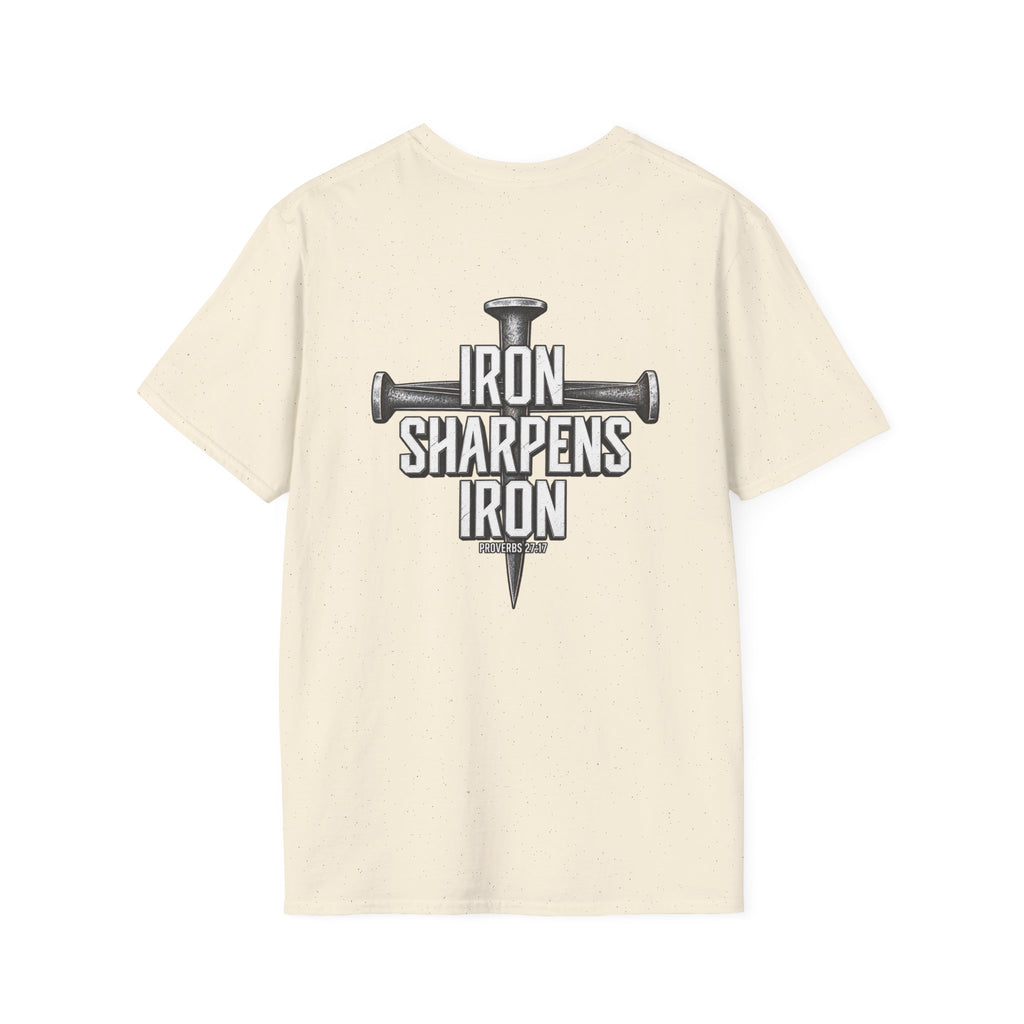 Minimal Cross Nails T-Shirt — Iron Sharpens Iron