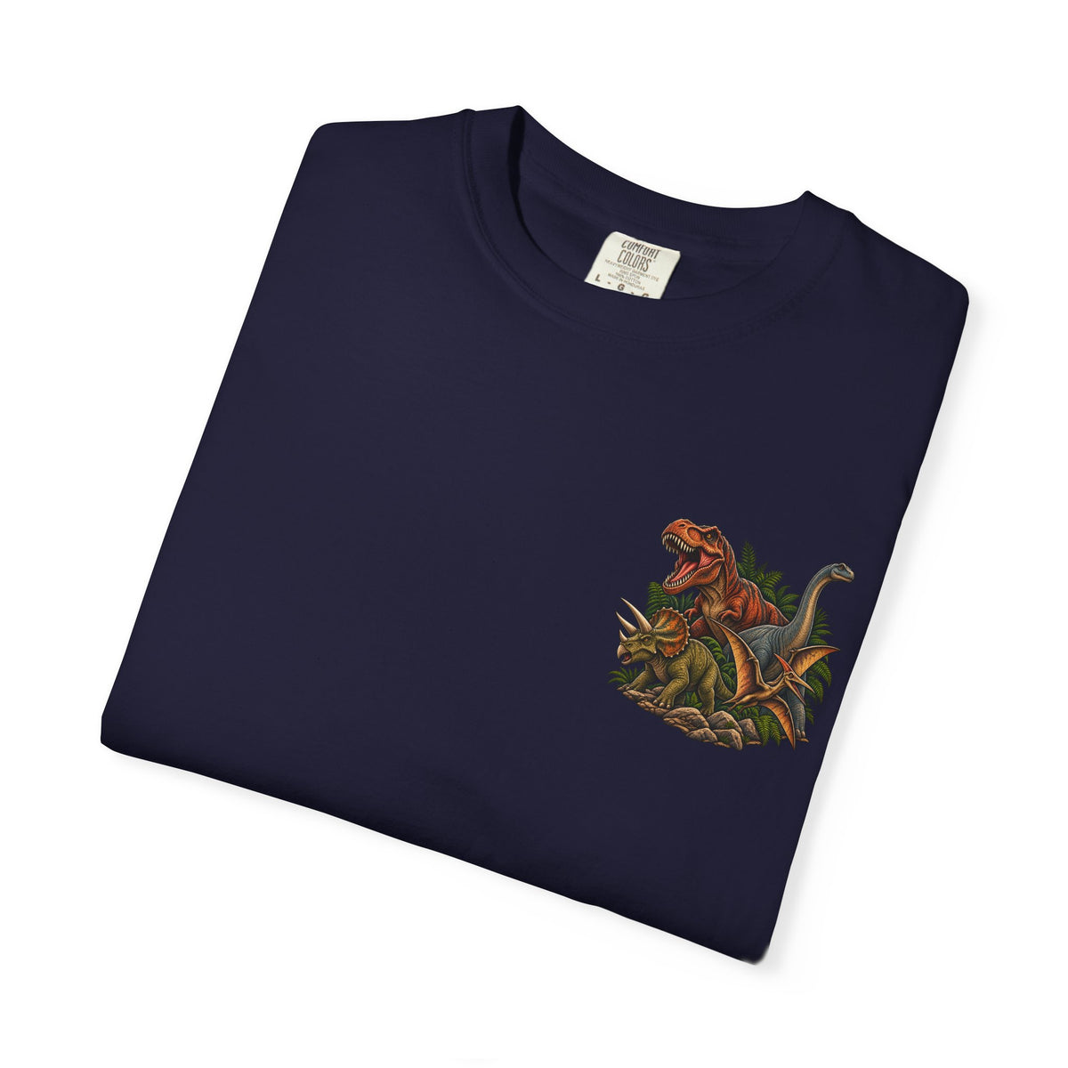 Dinosaur Graphic TShirt Dinosaurs Didn’t Pray Vintage Retro Tee