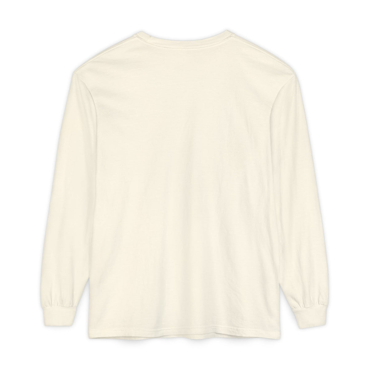 Christian Fall Cross Long Sleeve Tee Autumn Pumpkins and Leaves