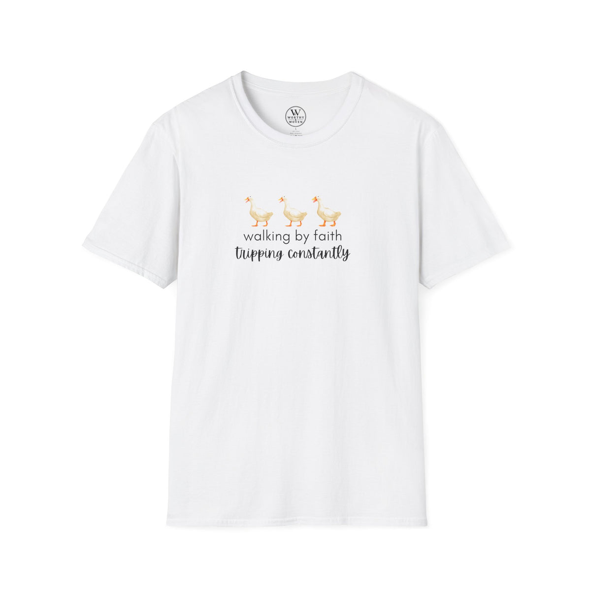 Walking by Faith Tripping Constantly T-Shirt
