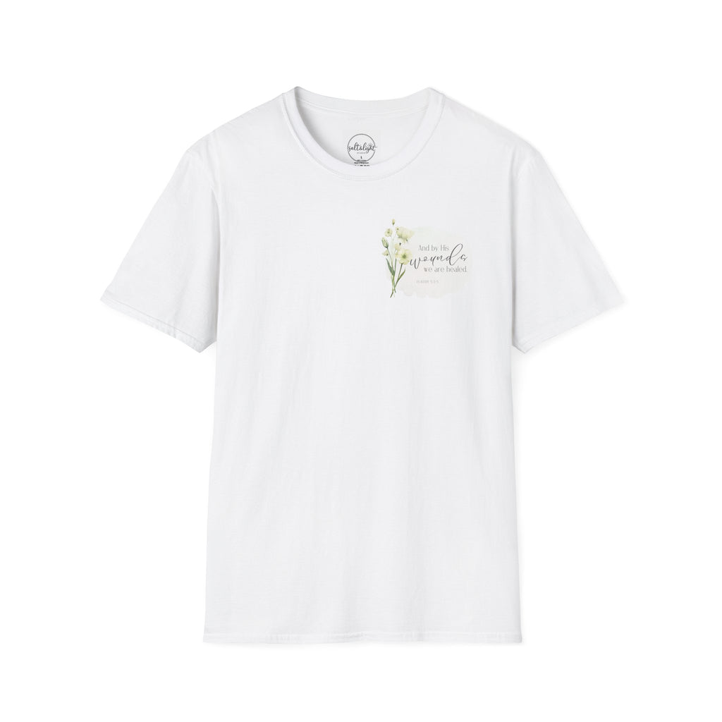 Floral Isiah 43:2 T-Shirt