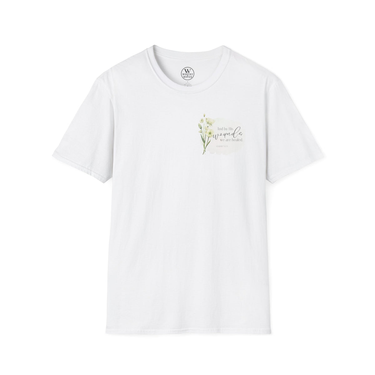 Floral Isiah 43:2 T-Shirt