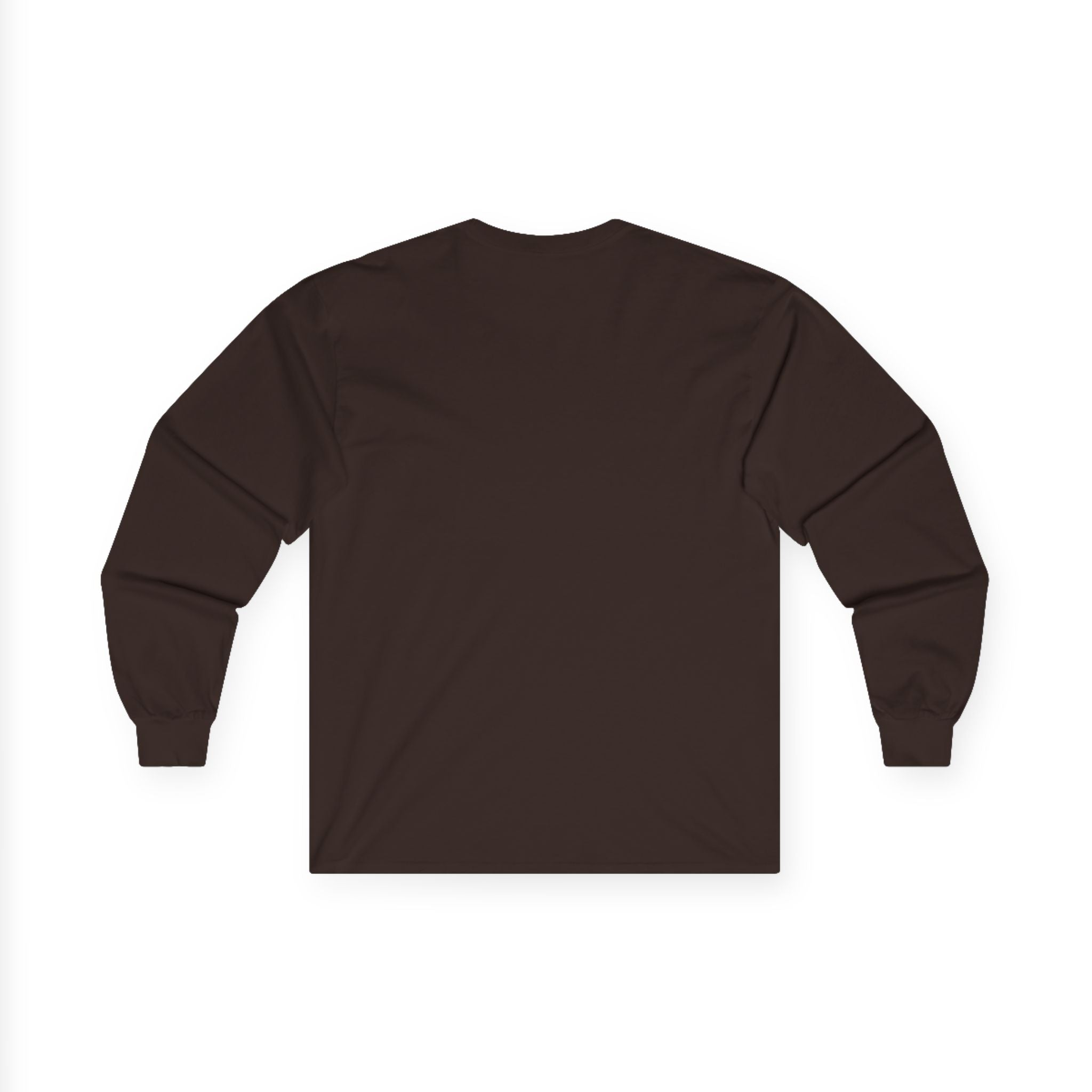 Long Sleeve Tee — "Faith Can Move Mountains" Mountain Graphic