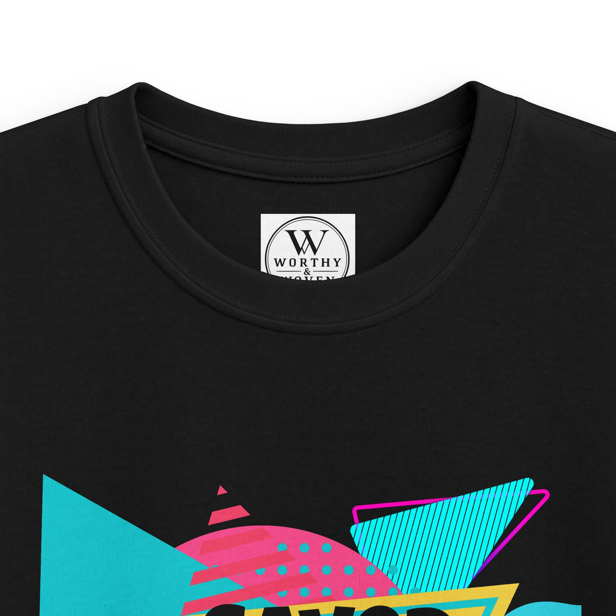 Kids Tee — Retro 'Saved by the Lord' Christian Graphic Shirt