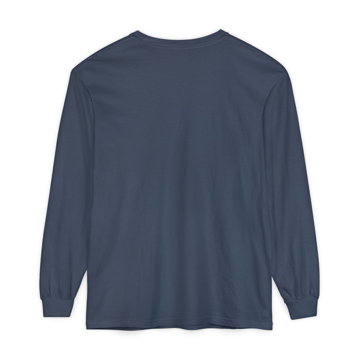 Christian Fall Cross Long Sleeve Tee Autumn Pumpkins and Leaves