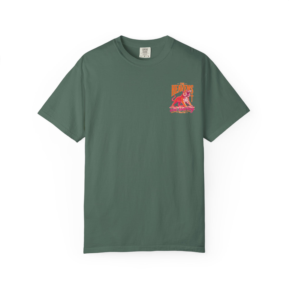 T-Shirt — “The Heavens Are Roaring” Tiger Psalm 19:1 Graphic Tee