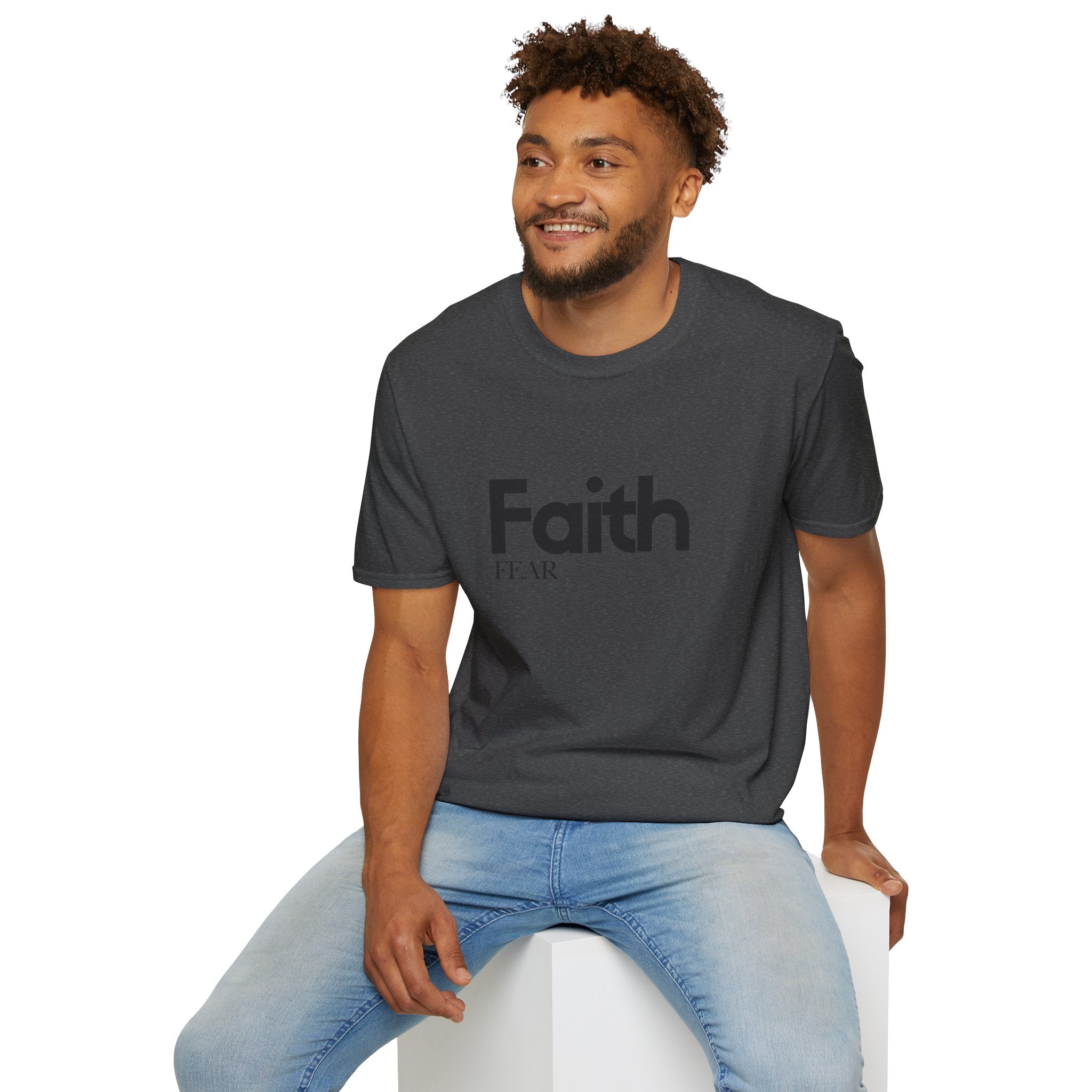 Faith Over Fear T-Shirt — Inspirational Christian Graphic Tee