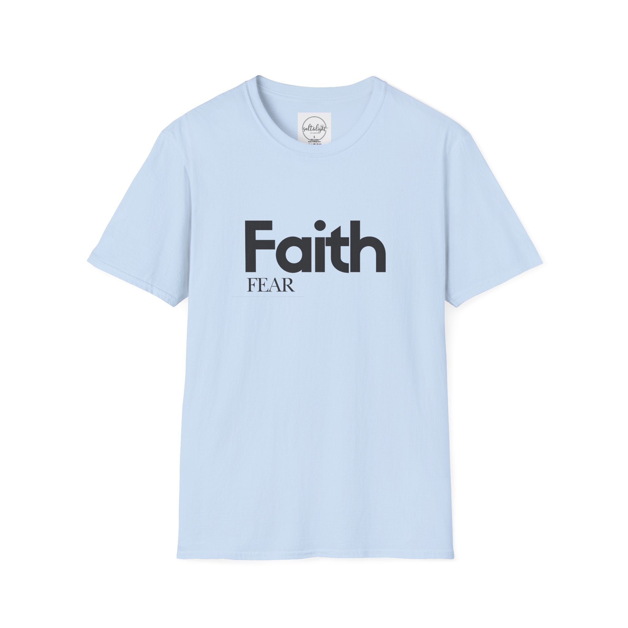Faith Over Fear T-Shirt — Inspirational Christian Graphic Tee