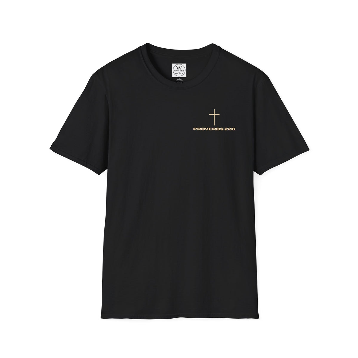 Proverbs 22:6 Fatherhood is Kingdom Work Men’s T-shirt