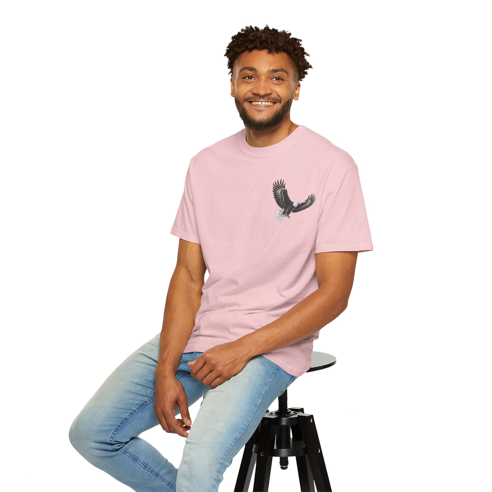 Hope in the Lord Eagle T-Shirt — 'Find New Strength' Christian Graphic Tee
