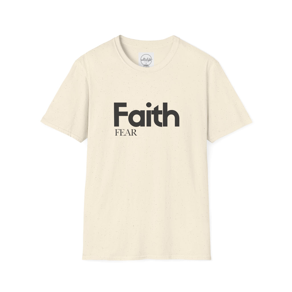 Faith Over Fear T-Shirt — Inspirational Christian Graphic Tee