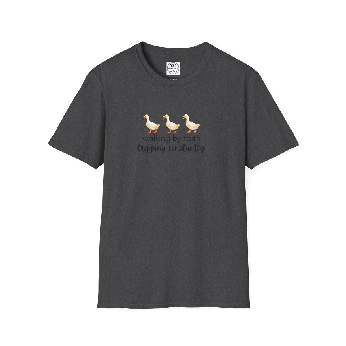 Walking by Faith Tripping Constantly T-Shirt