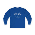 Long Sleeve Tee — "Faith Can Move Mountains" Mountain Graphic