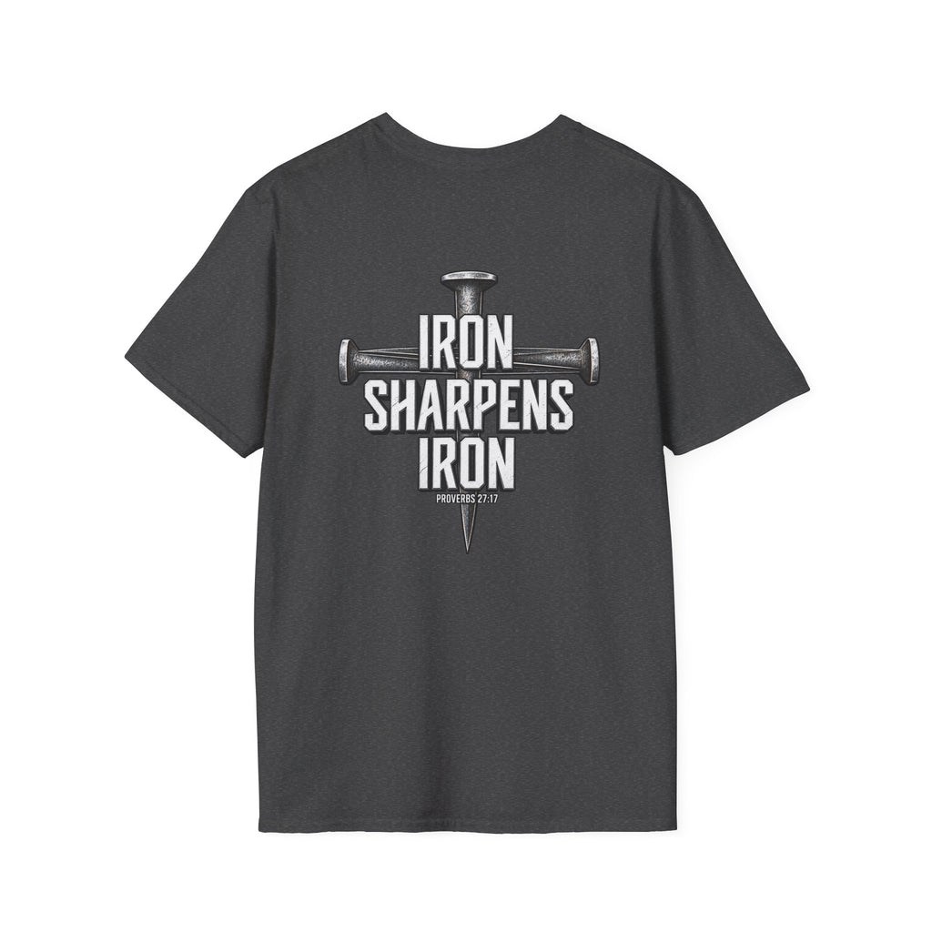 Minimal Cross Nails T-Shirt — Iron Sharpens Iron