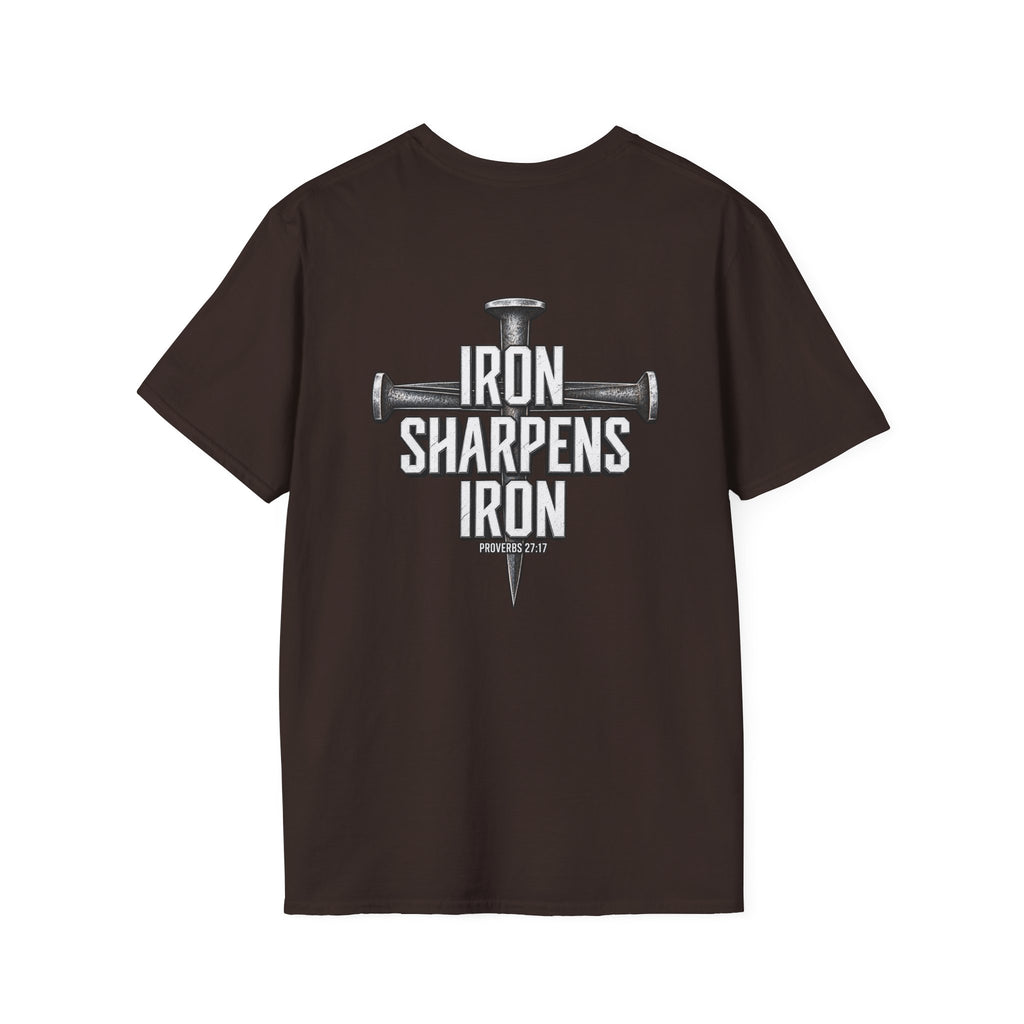 Minimal Cross Nails T-Shirt — Iron Sharpens Iron