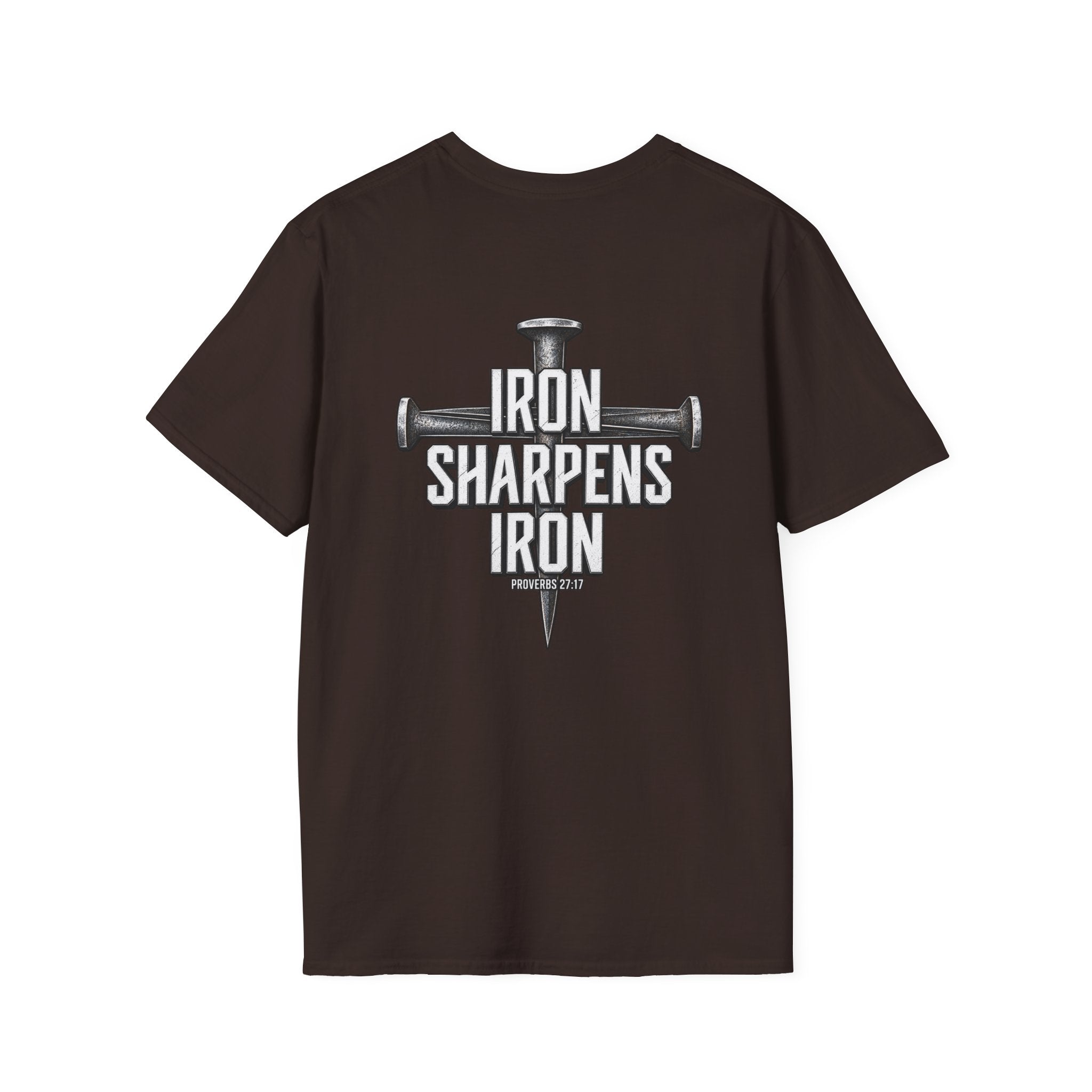 Minimal Cross Nails T-Shirt — Iron Sharpens Iron