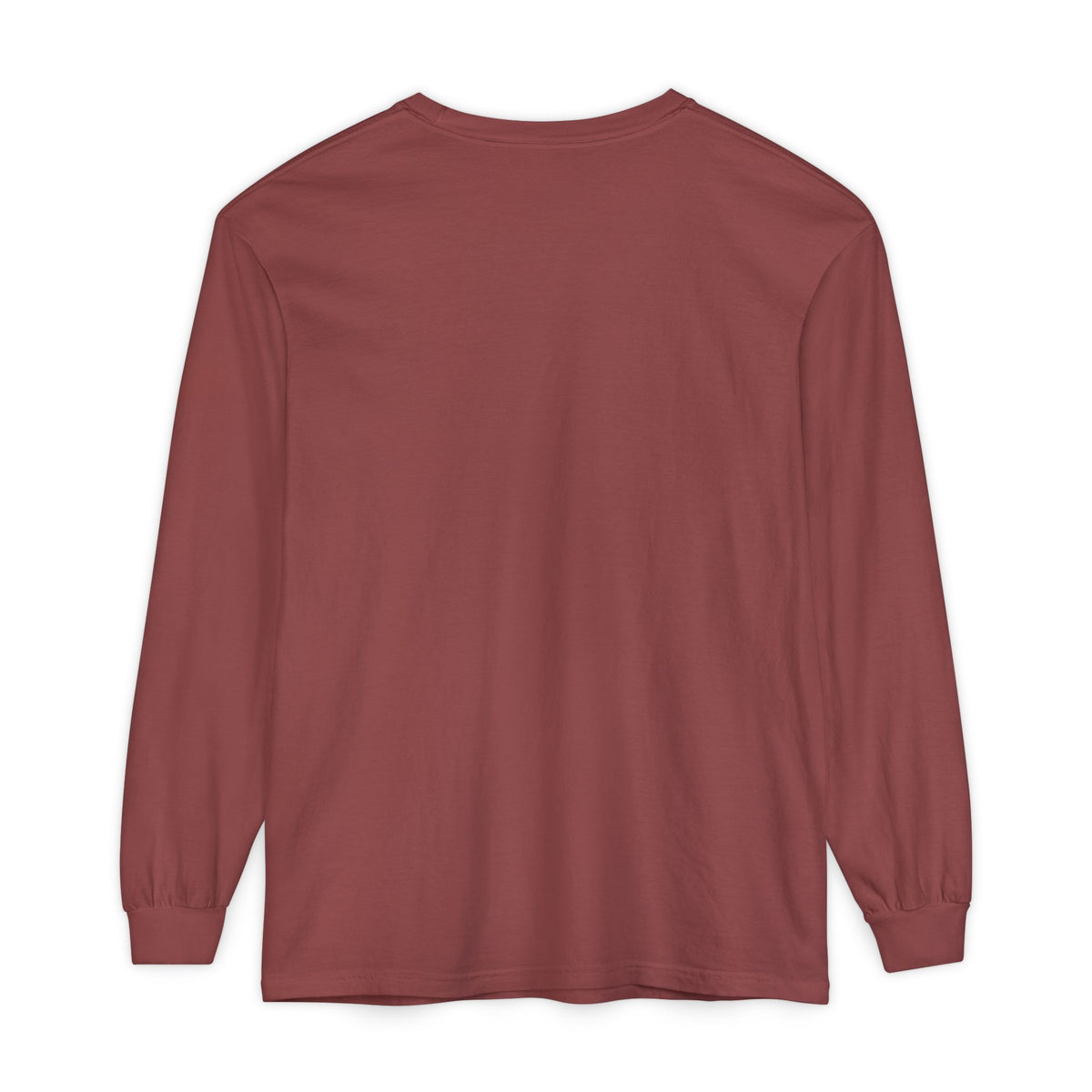 Christian Fall Cross Long Sleeve Tee Autumn Pumpkins and Leaves