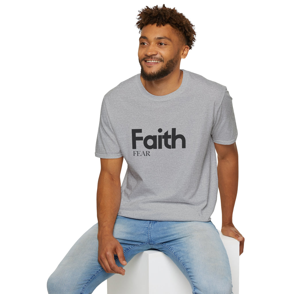 Faith Over Fear T-Shirt — Inspirational Christian Graphic Tee
