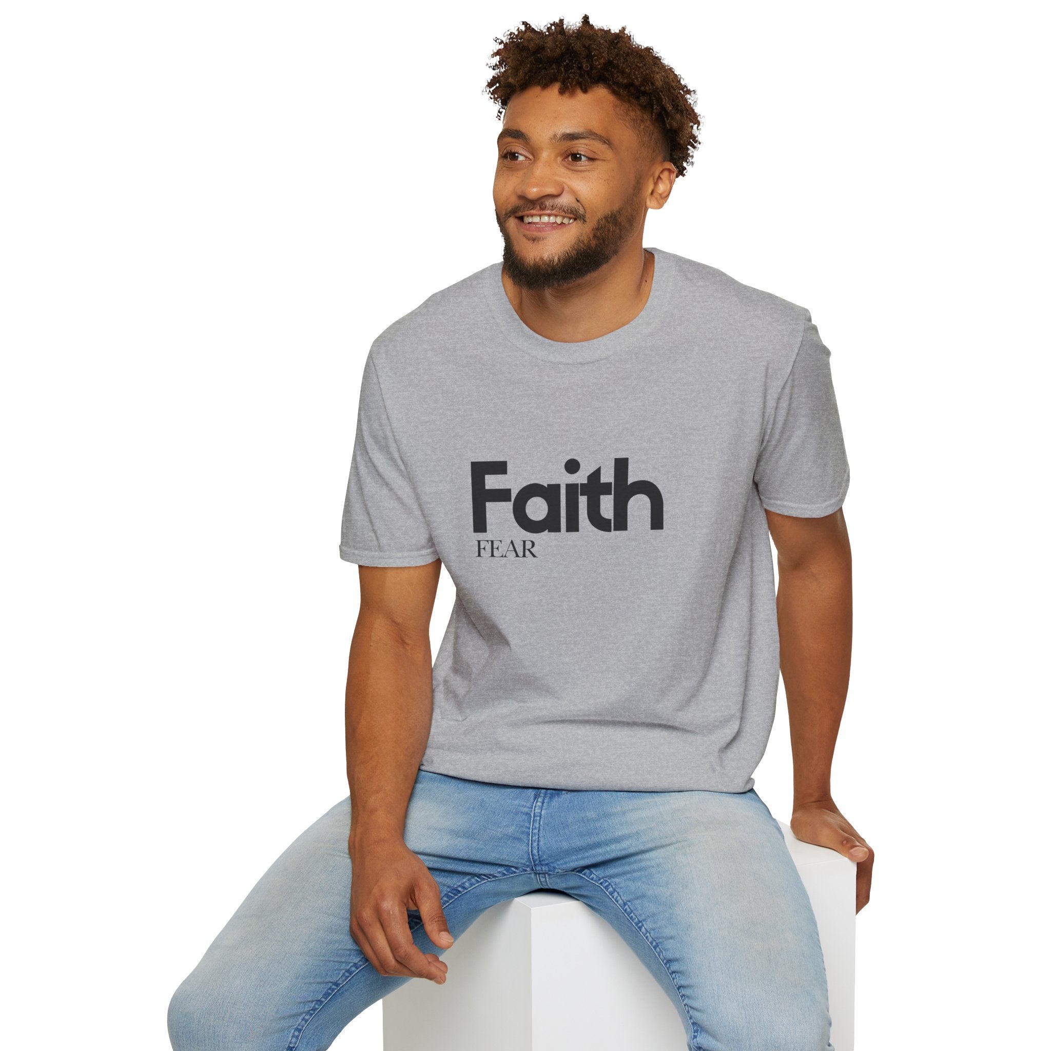 Faith Over Fear T-Shirt — Inspirational Christian Graphic Tee
