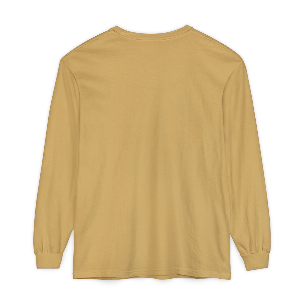 Christian Fall Cross Long Sleeve Tee Autumn Pumpkins and Leaves